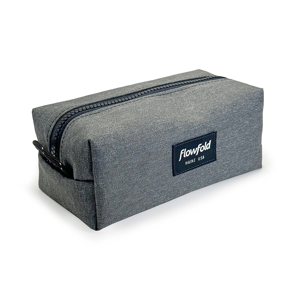 Flowfold Aviator - Dopp Kit & Toiletry Bag Classics: Heather Grey