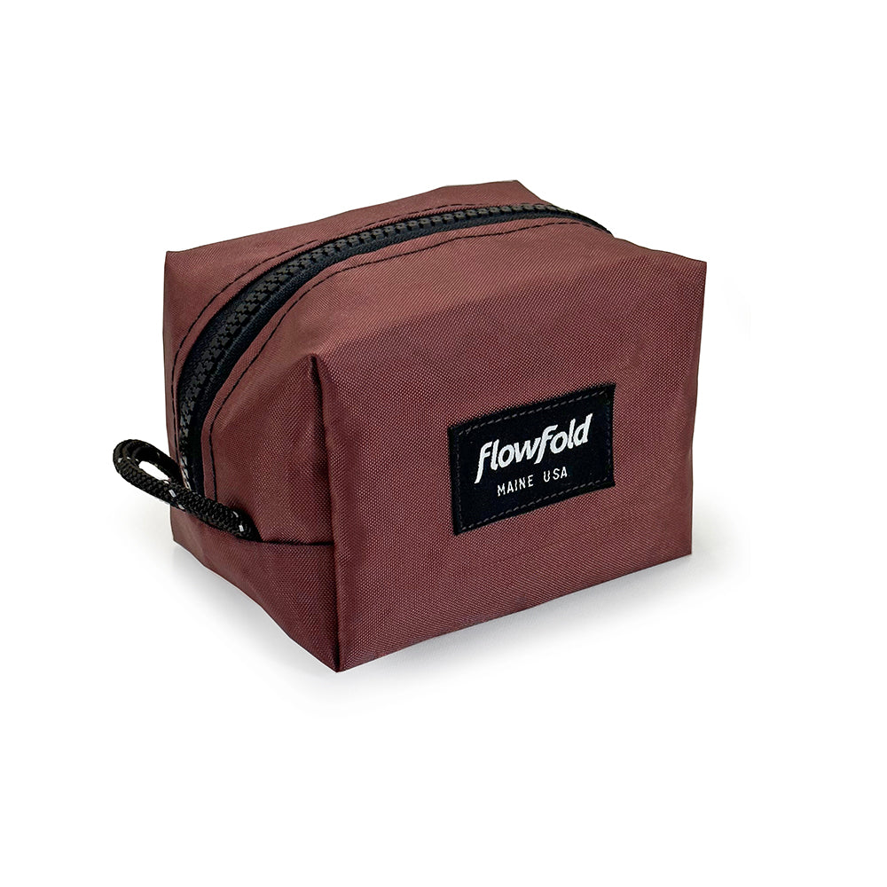 Toiletry Bag , Red Brown