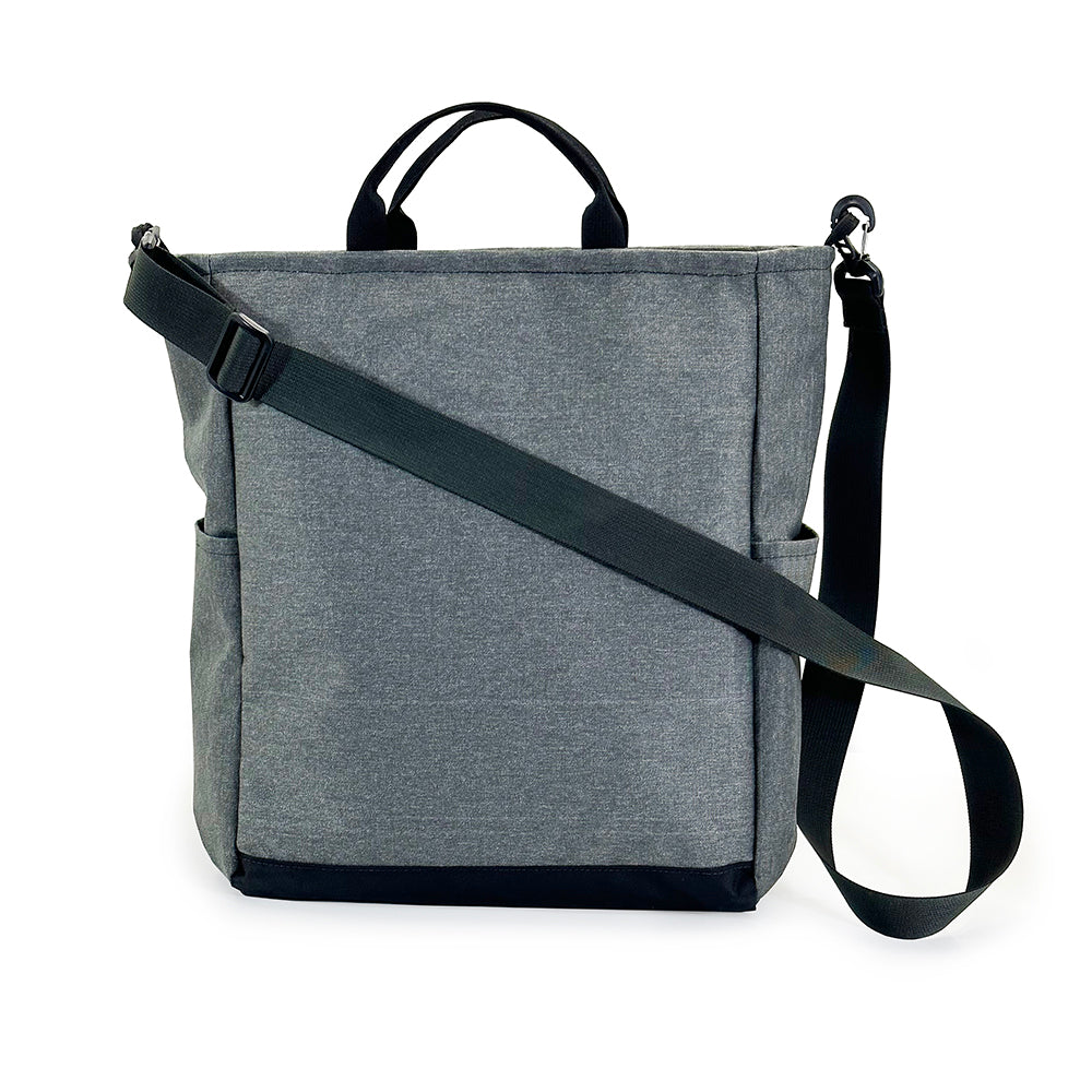 Grey Large Crossbody Bag