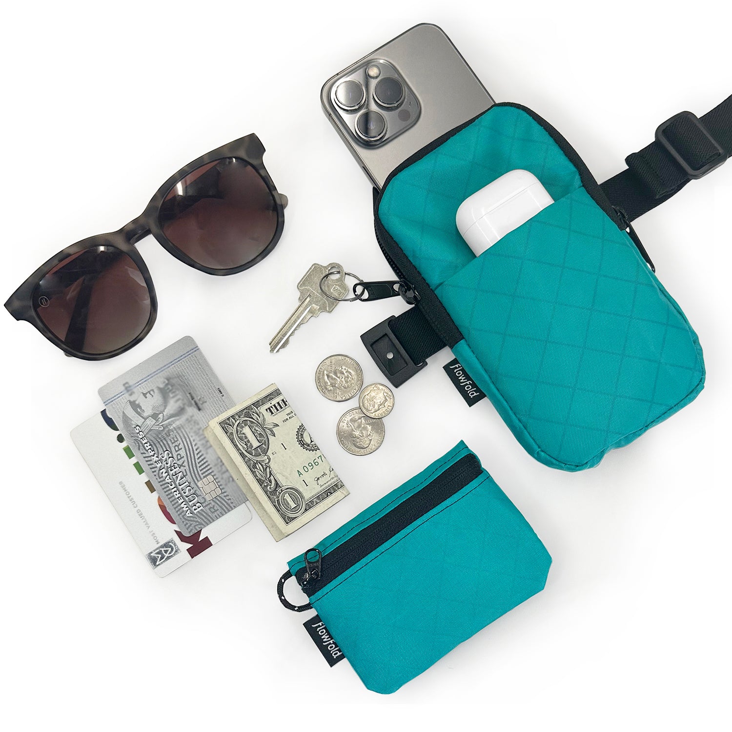 Coastal Water Bottle Pouch