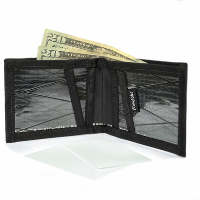 Flowfold Vanguard - Minimalist Thin Bifold Wallet | Flowfold