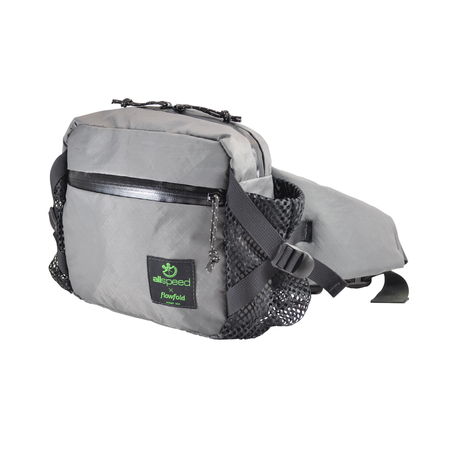 Flowfold Explorer Fanny Pack Black, Nylon