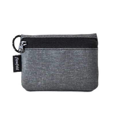 Flowfold Essentialist Zippered Mini Pouch Wallet | Flowfold